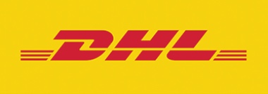 DHL logo with a reference to a recommendation letter DHL logo with a reference to a recommendation letter